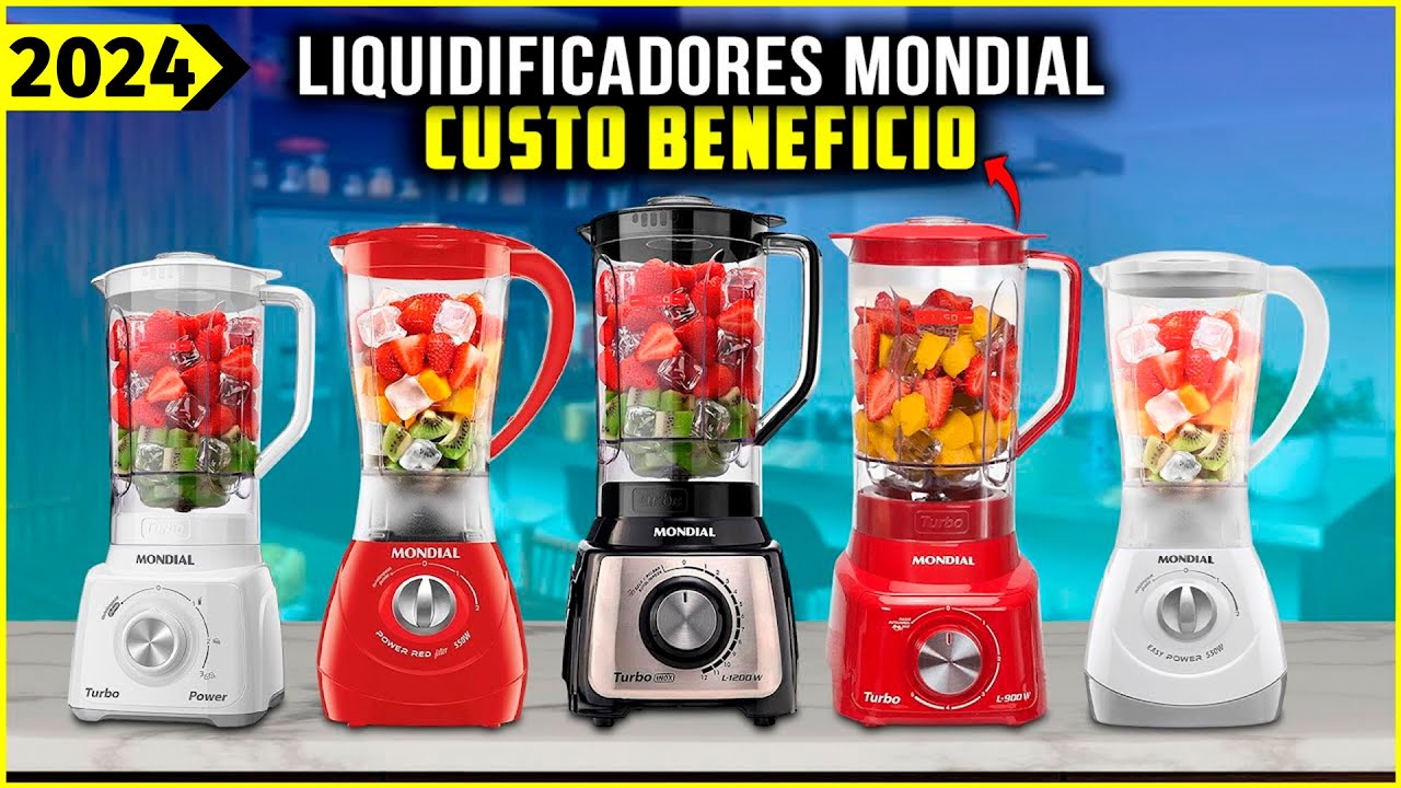  Liquidificador, Turbo Inox 1200W, 110V, Preto, 3L - L-1200 BI:  Home & Kitchen