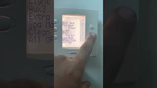 Jandy Aqualink RS4 -Turning lights on tutorial