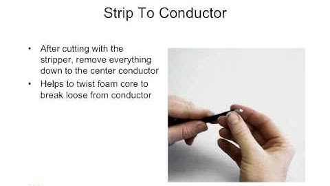 Premises Cabling Lecture 8: Coax Cable