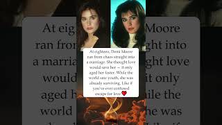 Demi Moore. The Girl Who Married to Escape #news #hollywood #Cinema #history