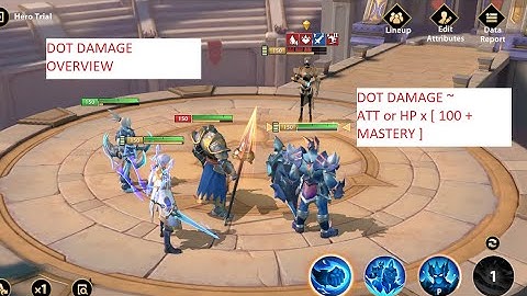 IMR - Dot Damage formula indepth coverage