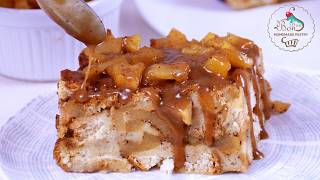 From Apples to Amazing: Apple Pie Bread Pudding with a Twist! 🍎✨