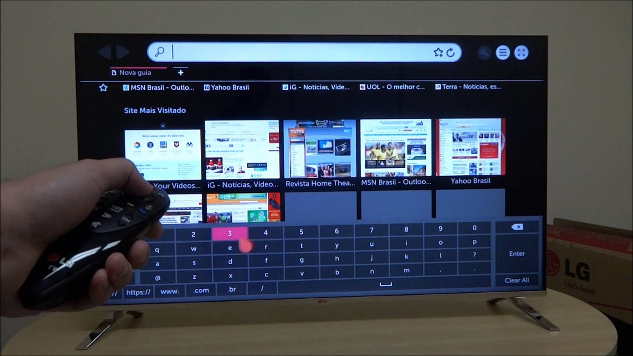 Demonstramos o sistema OS das novas TVs LG YouTube