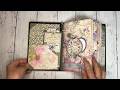 ジャンクジャーナル✢『Unfurling Memories』 827 Dream Big Junk Journal (Flip-through) - YouTube