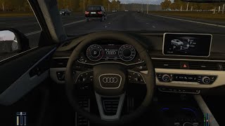 Audi A4 2017 City Car Driving Home Edition [Steering Wheel Play] screenshot 4