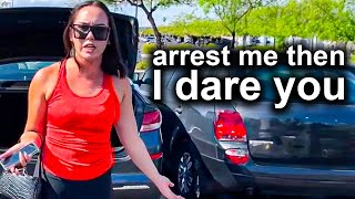 When Entitled Karens Realize They've Been Arrested