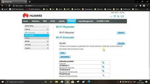 Extend your Router Wi-Fi Connection using Huawei Power-Fi Dongle Extender