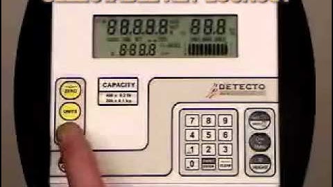 Detecto Scales 758C Digitial Weight Indicator