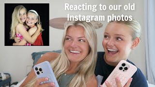 Reacting to Our Old Instagram Photos