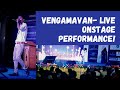 Vengamavan live singing  vinoth  onstage college performance  hiphopthamizha  trichy 