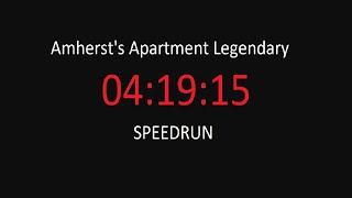 World record Amherst's Apartment Legendary in Patch 1.8.3