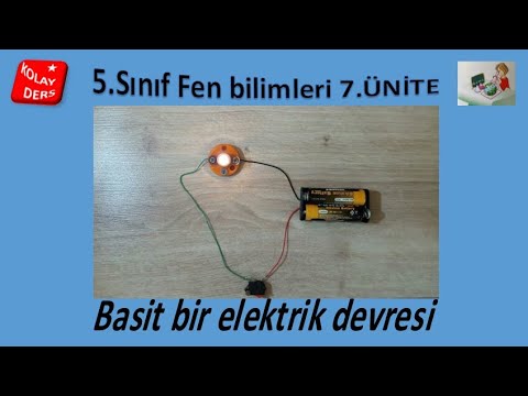 Basit Elektrik Devresi Fen Bilimleri Youtube