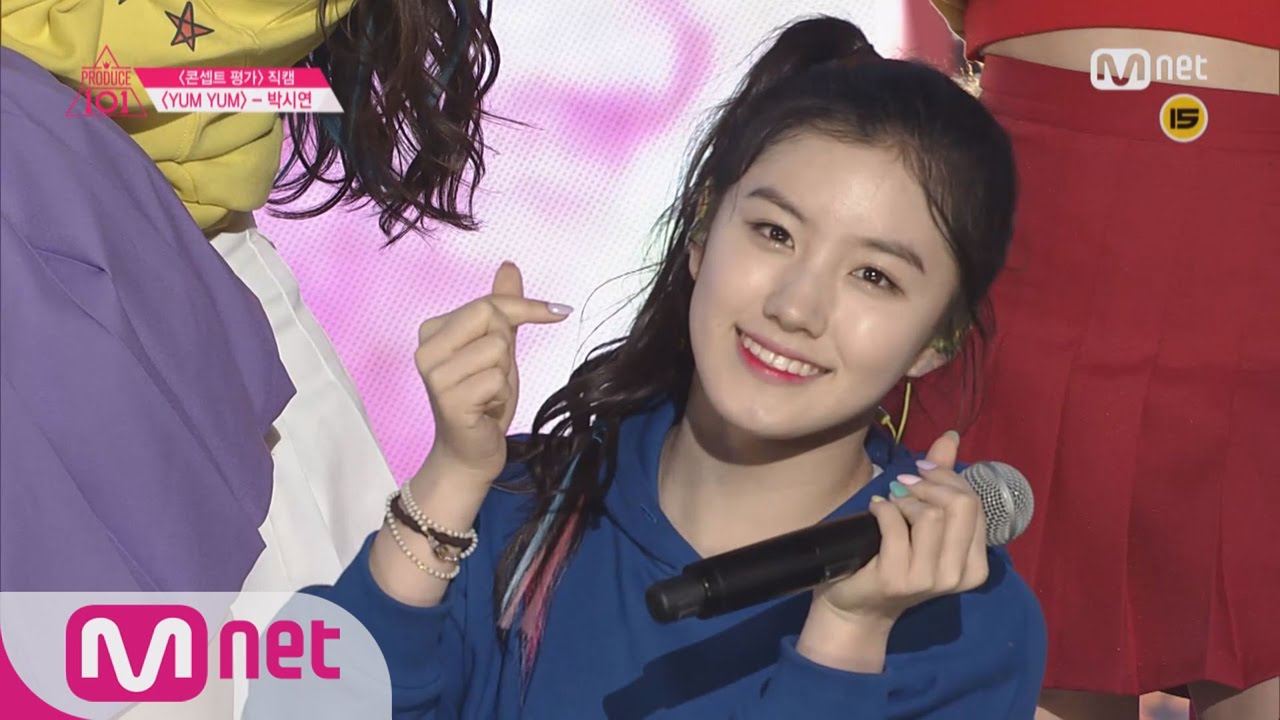 [Produce 101] 1:1 EyecontactㅣPark Si Yeon - ♬Yum-Yum(얌얌) @ Concept Eval. EP.10 20160325