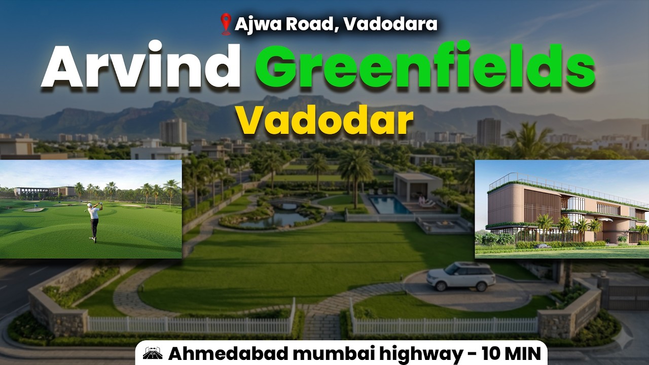 Arvind Greenfields Vadodara | Luxury Plots on Ajwa Road | Sports-Themed ...