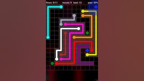 How To Solve Flow Free 12x15 Mega Mania Pack Level 376 Board Walk Through Solution Walkthrough