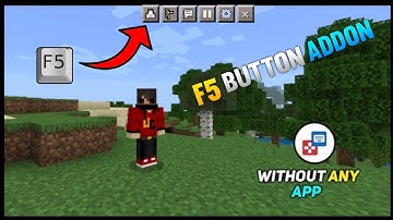 How To Download F5 Button Addon In Minecraft PE | Change Camera Angel | 1.19