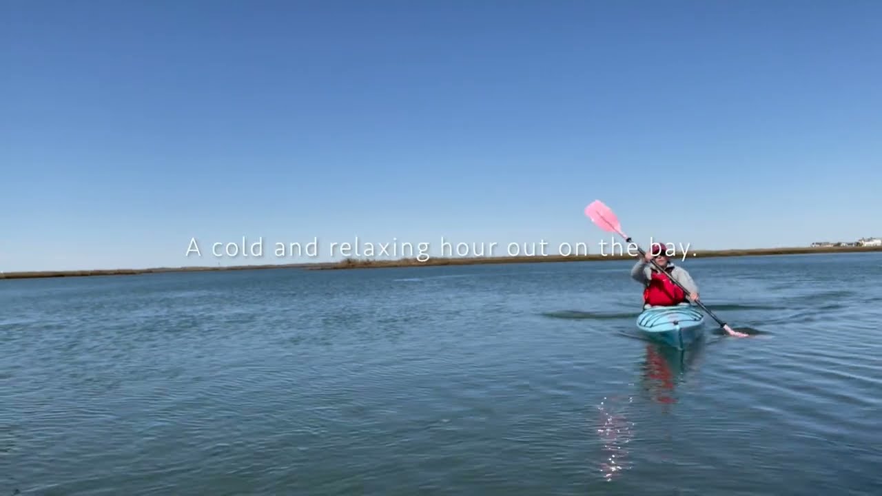 Kayaking the Bay in Avalon, New Jersey | Cold Spring Morning