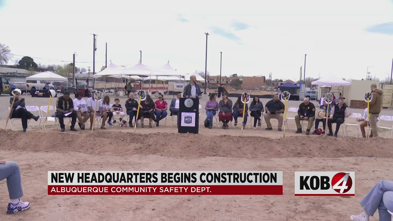 City breaks ground on new Albuquerque Community Safety headquarters