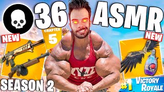 ASMR FAST MOUTH SOUNDS FORTNITE SOLO VS SQUAD 36 KILLS WIN - ASMR EN ESPAÑOL