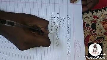 Cascading style sheet (CSS) #online IT exam #hsc #hsc2020