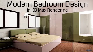 Master Bedroom Modelling Rendering In Kd Max Tutorial