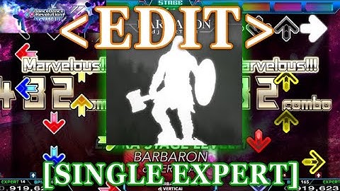 【DDR XX /EDIT】 BARBARON  [SINGLE EXPERT] Lv.14