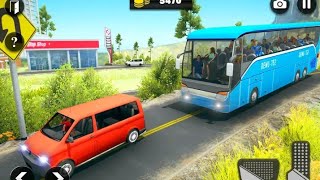 Offroad Bus Driving Simulator 2019 Mountain Bus - Bus Driver Mountain Climb New Update 3d Game screenshot 5