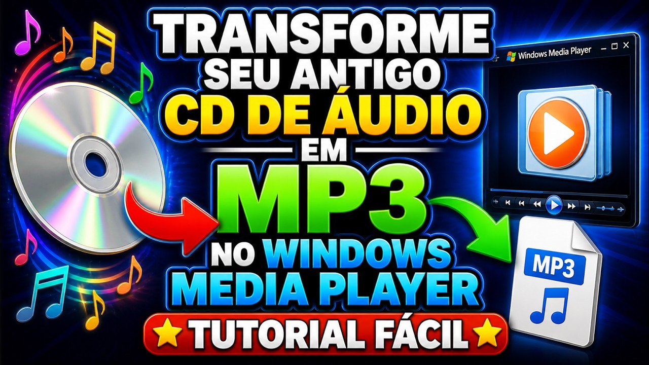 TRANSFORME SEU ANTIGO CD DE ÁUDIO EM MP3 NO WINDOWS MEDIA PLAYER ...