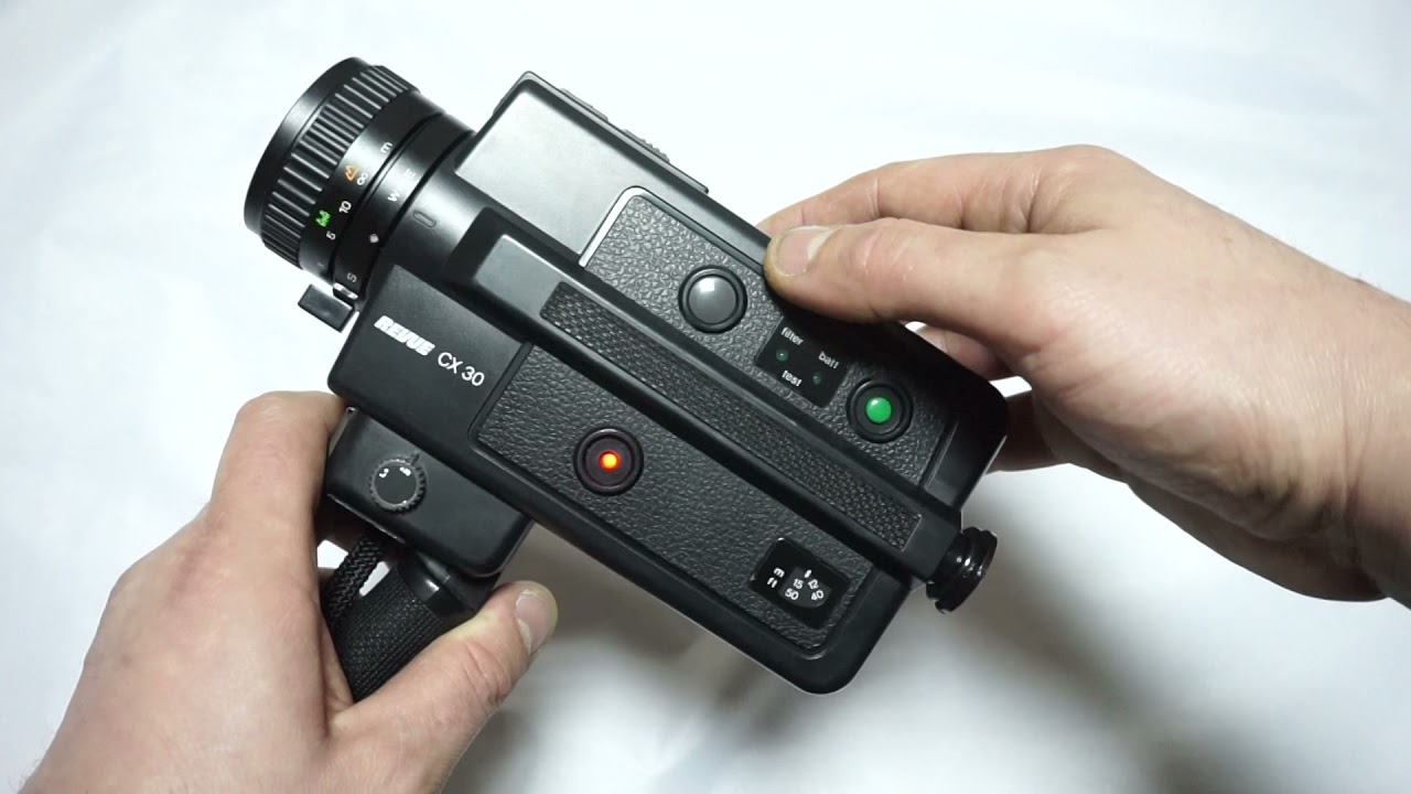 Revue CX 30 WORKING Super 8 camera tested 8mm film camera Revue CX