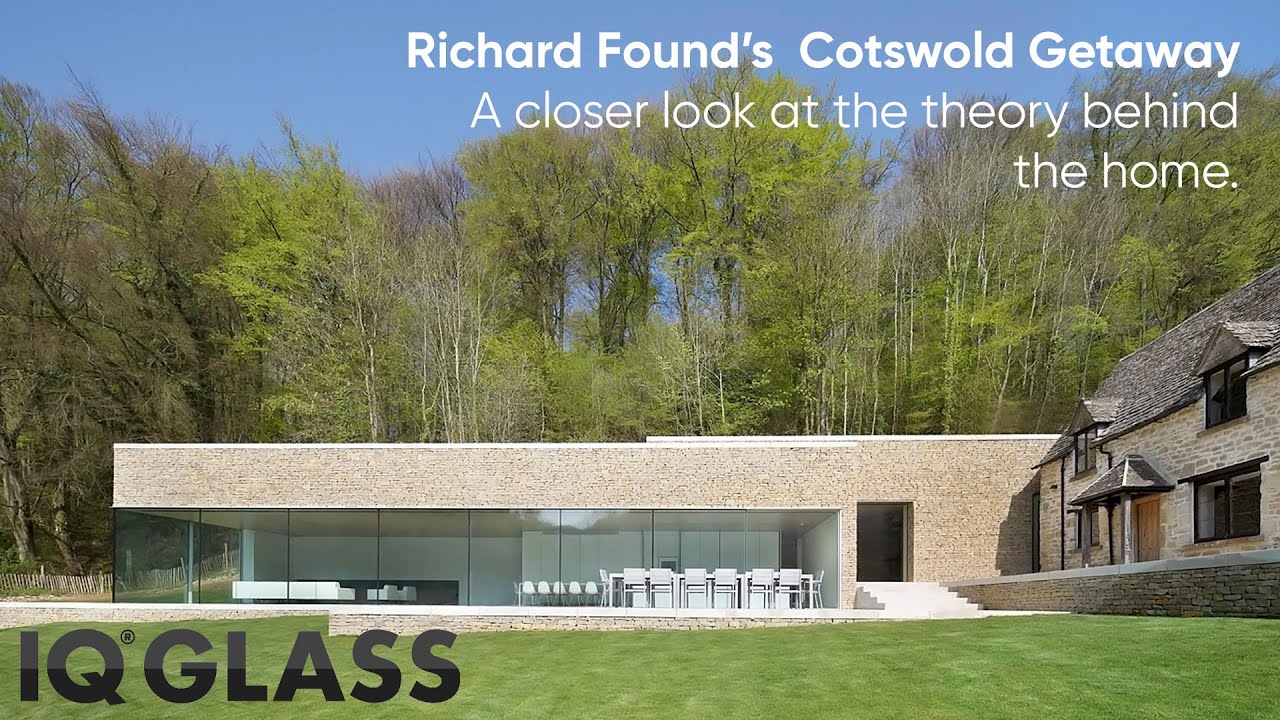A Closer Look at Richard Found's Cotswold Getaway With a Wrap-a-Round Glass Facade | IQ Glass