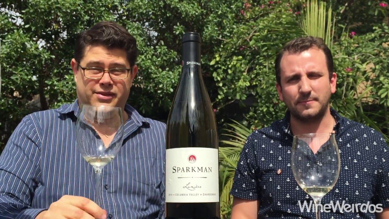2014 Sparkman Cellars Lumiere Elegant Balanced Washington State Chardonnay