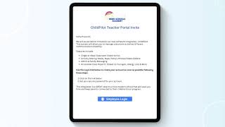 ChildPilot - Teacher Portal Invitation & Login