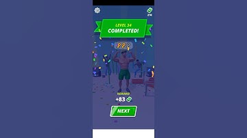 muscle rush smash running game🎮 Level #34 #shorts Gameplay #musclerush #gaming #gamingvideos