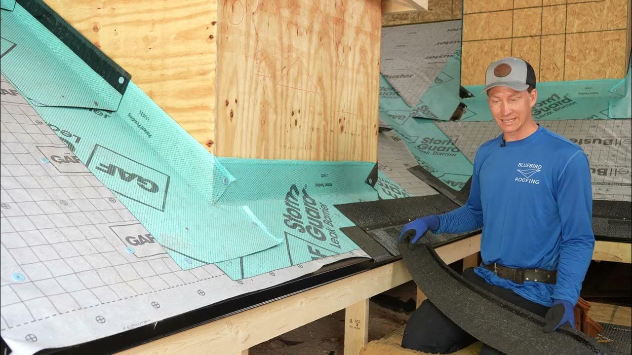 Howto Starter Strip Course Shingle Installation YouTube
