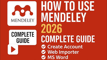 Mendeley Tutorial 2026: Complete Beginner