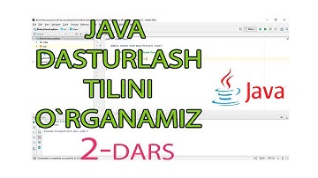 Java dasturlash tilidan darslar 2 Birinchi Loyihani yaratamiz