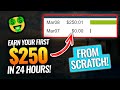 How To Earn Your First $250 In Just 24 Hours | Clickbank Affiliate Marketing For Beginners 2021