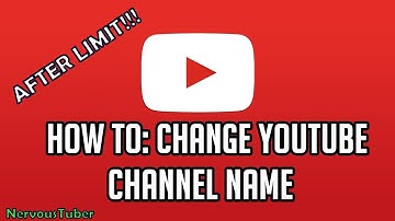 How to Change your YouTube (Google+) Name After Limit