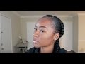 2 French Braid Hairstyles With Weave