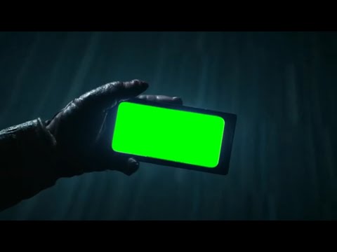 Homelander Crying At His Phone - Green Screen