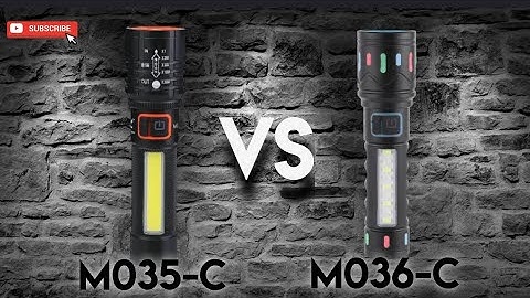 Mz M035-C vs Mz M036-C Comparison. Which is a better Torch 🔦.