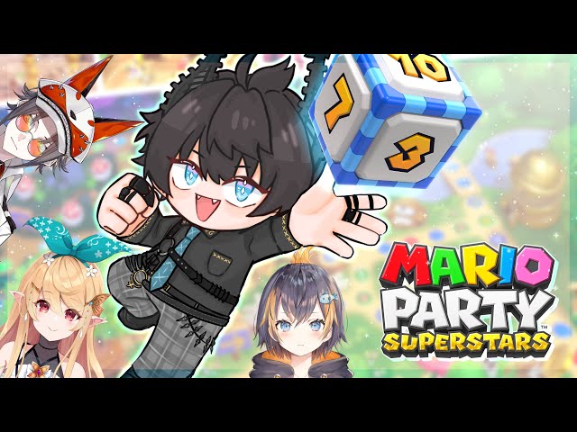 【MARIO PARTY SUPERSTARS】Senpai collab!【NIJISANJI EN | Ren Zotto】のサムネイル