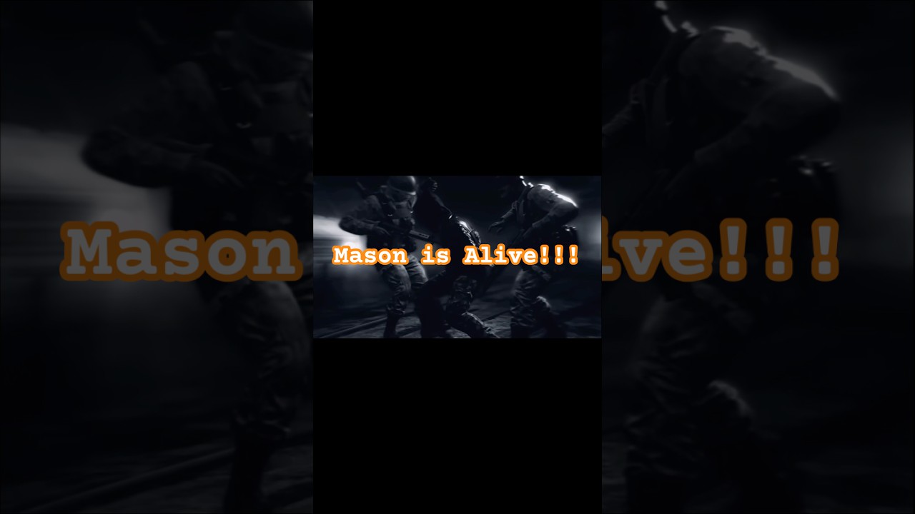 Alex Mason is Confirmed ALIVE!!! 