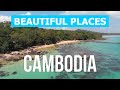 Cambodia beautiful places to visit | Koh Rong, Koh Kong, Sihanoukville, Phnom Penh | Drone 4k video
