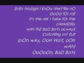 Alexandra Burke- Bad Boys LYRICS!