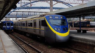 【Daily Lives】臺鐵EMU800型進站 + 離站v2 (廢片)