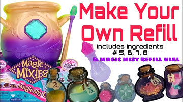 HOW TO MAKE YOUR OWN MAGIC MIXIES REFILL PACK - Part 2 of 2 & GIVEAWAY