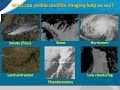 Visible satellite imagery