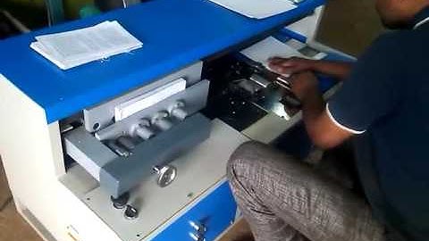 Auto Clamp Mini Prefect Binder || Indian Machine Mart
