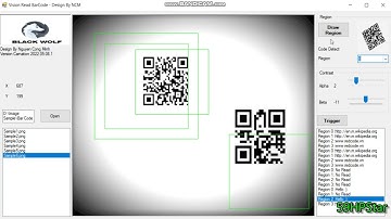 Reading BarCode In Infinity Region -  Enhanced Edition using OpenCVSharp